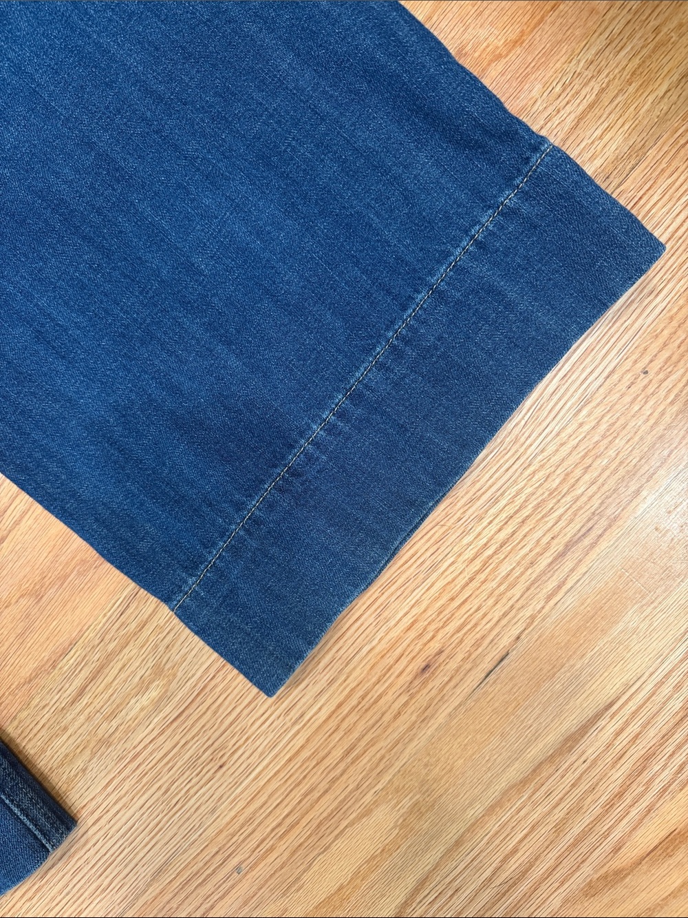 GAWide Leg Dark Blue Denim Jeans - Picture 5 of 5